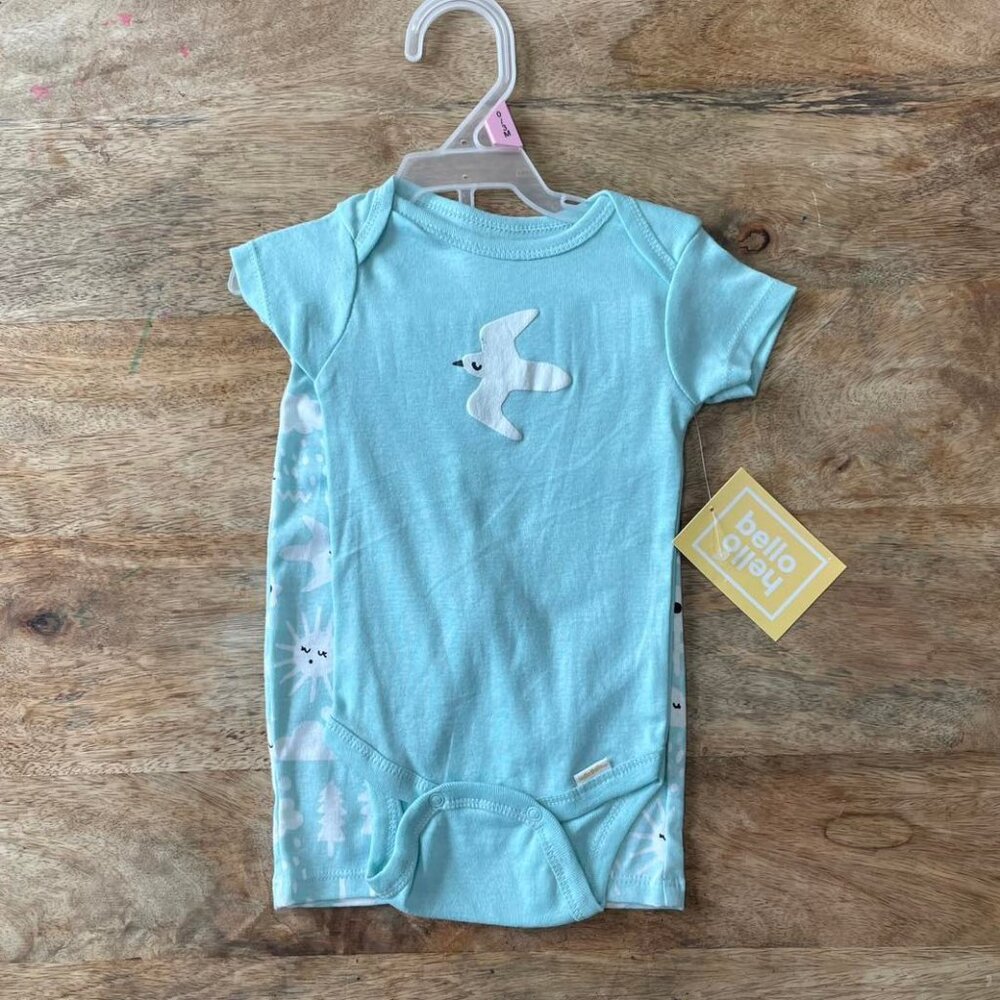 5/$20 NEW 2Pc 0-3M Blue Bird Outfit